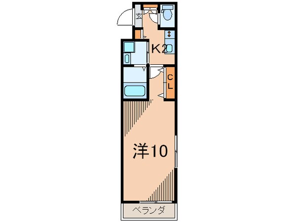 アイル三軒茶屋(404)の物件間取画像